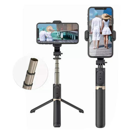 Q03 Bluetooth Remote Control Tripod Selfie Stick Phone Holder (White) by buy2fix