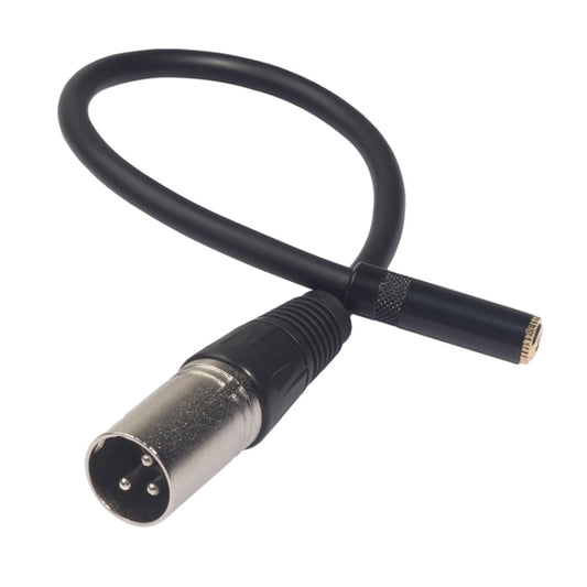 TC227K17-03 3.5mm Female to XLR Male Audio Cable, Length: 0.3m by buy2fix