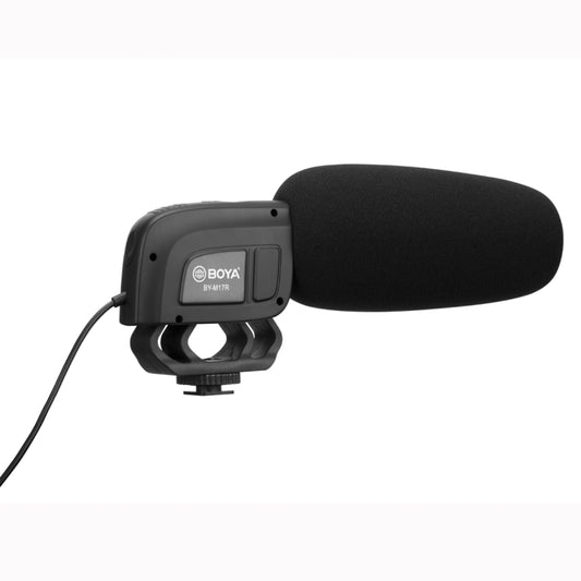 BOYA BY-M17R On-camera Condenser Digital Microphone (Black) by BOYA