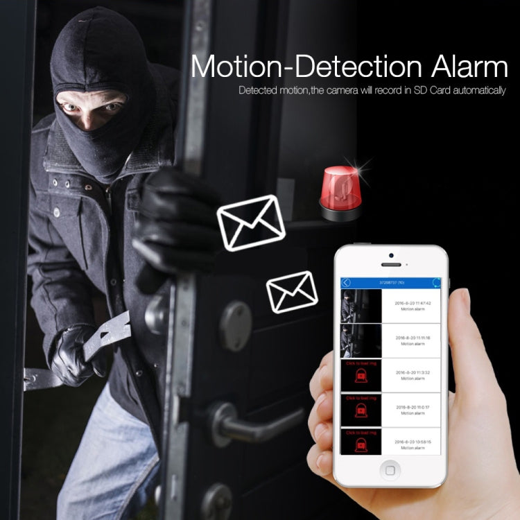 JJX-1801 Fisheye Wide Angle 1.0MP Smart Wireless Wifi IP Camera, Support TF Card (128GB Max) by buy2fix