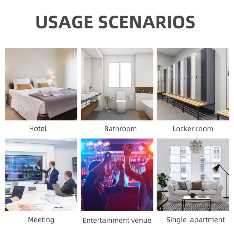 S200 Camera Detector with LED Flashlight (White) by buy2fix