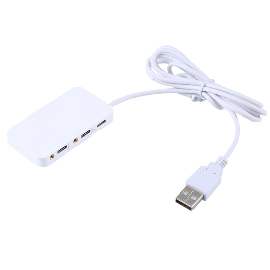 Universal Mobile Phone Burglar Alarm Display Holder / Anti-theft Display Stand with Remote Controller & Type-C / USB Port Port by buy2fix