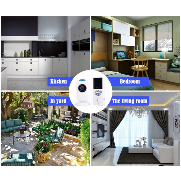 WLSES GB101 2.4 inch Wireless Surveillance Camera Baby Monitor, EU Plug by buy2fix