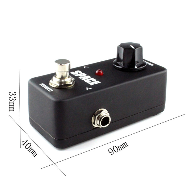 KOKKO FRB2 Mini Electric Guitar Reverb Sound Monoblock Effects Pedal Space(Black) by KOKKO