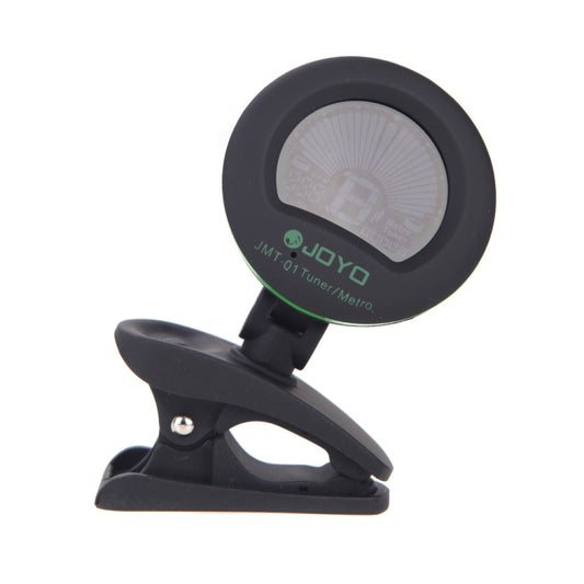 JOYO JMT-01 Clip-on Electric Guitar Tuner & Metronome Built-in Mic Color Screen for Guitar Violin Ukulele(Black) by JOYO