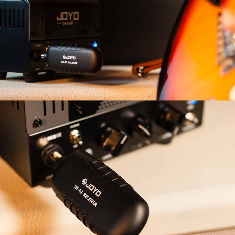 JOYO JW-02 Portability Guitar Wireless Audio Transmitter Audio Receiver (Black) by JOYO