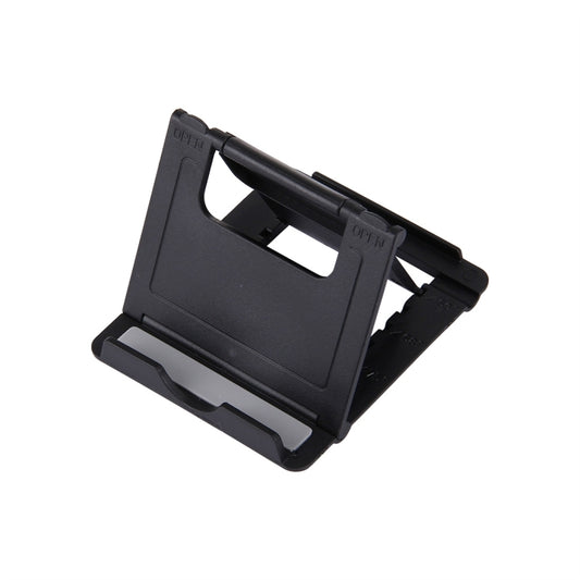 Universal Foldable Mini Phone Holder Stand, Size: 8.3 x 7.1 x 0.7 cm, For iPhone, Samsung, Huawei, Xiaomi, HTC and Other Smartphone, Tablets(Black) by buy2fix