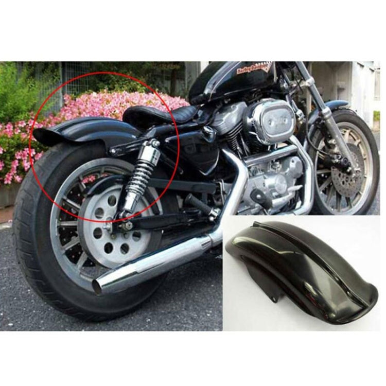 MB-WE001 ABS Motorcycle Modified Rear Mudguards Rear Tire Fender for Harley Davidson 883 XL1200 by buy2fix