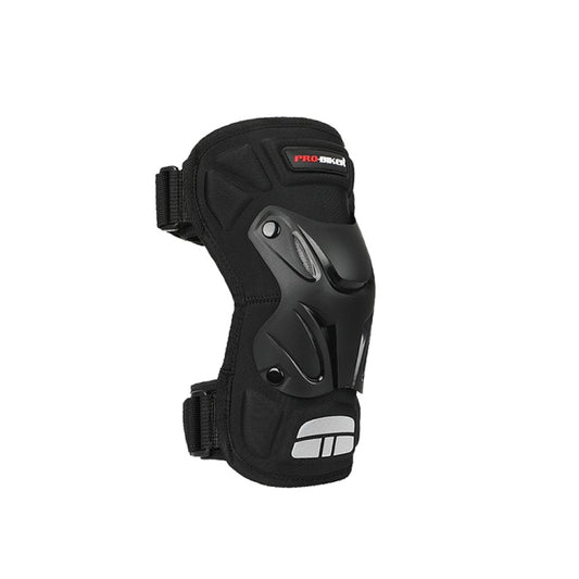 PRO-BIKER 2 in 1 Outdoor Sports Knee Pad Hiking Ski Motorcycle Bicycle Riding Protective Gear with Reflective Strip(Black) by buy2fix