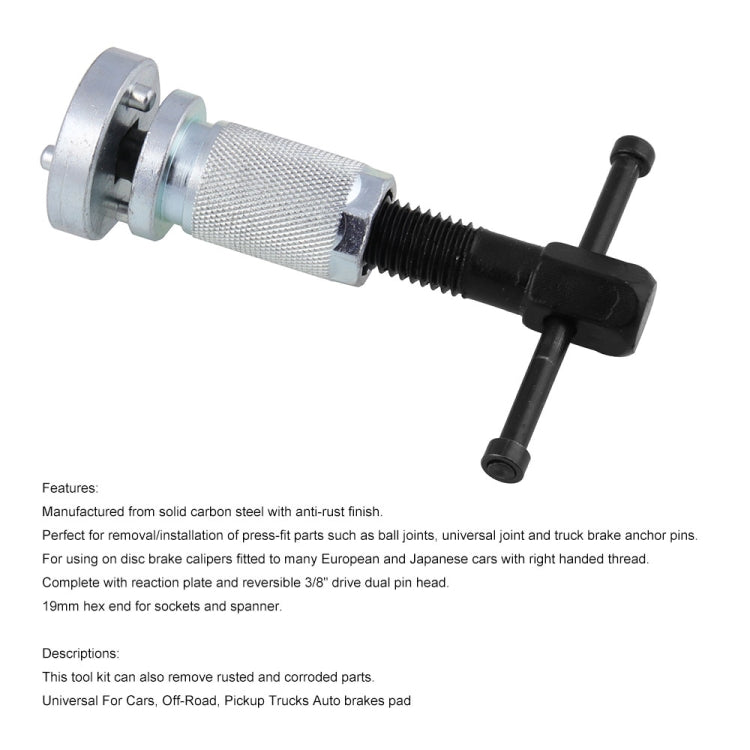 MB-CP003 Universal Brake Caliper Piston Adjustment Brake Cylinder Brake Pads Return Replacement Tool by buy2fix