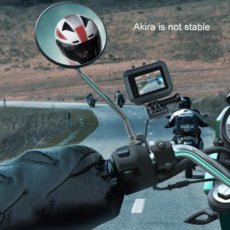 RUIGPRO Motorcycle Handlebar Alloy Phone Bracket for GoPro/ Insta360/DJI OSMO Sport Camera(Blue) - DJI & GoPro Accessories by buy2fix | Online Shopping UK | buy2fix