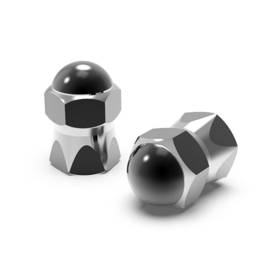 2 PCS Motorcycles Gas Cap Mouthpiece Cover Tire Cap Tire Valve Caps (Black) by buy2fix