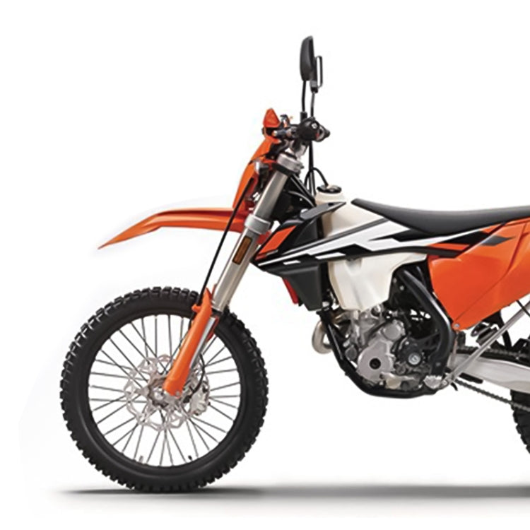 Speedpark Motorcycle Modified Front Wheel Fender Dustproof Splash Flaps Mudguards for Yamaha / Suzuki / KTM (Orange) by Speedpark