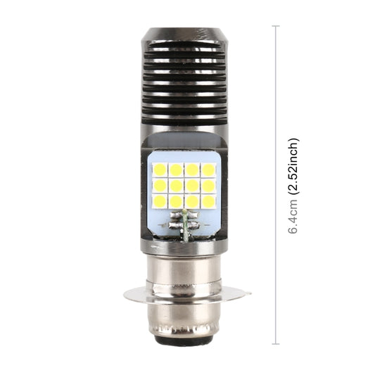 PX15D DC12V / 7.4W Motorcycle LED Headlight with 24LEDs SMD-3030 Lamp Beads (White Light) by buy2fix