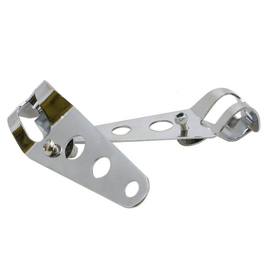 Motorcycle Headlight Holder Modification Accessories, Size:L (Silver) by buy2fix