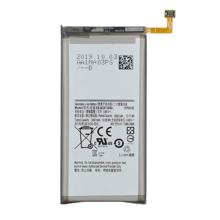 EB-BG973ABU for Samsung Galaxy S10 SM-G973 Li-ion Polymer Battery by buy2fix