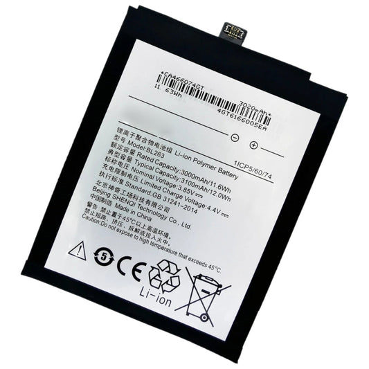 3100mAh BL263 for Lenovo ZUK Z2 Pro Li-Polymer Battery by buy2fix