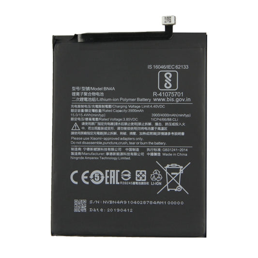 BN4A 3900mAh Li-Polymer Battery for Xiaomi Redmi Note 7 / Note 7 Pro by buy2fix