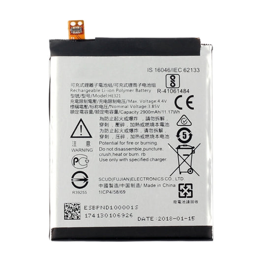 HE321 for Nokia 5 TA-1053 Li-ion Polymer Battery  - For Nokia by buy2fix | Online Shopping UK | buy2fix