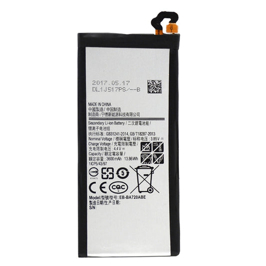 3600mAh Li-Polymer Battery EB-BA720ABE for Samsung Galaxy A7 (2017) / A720A / A720F by buy2fix