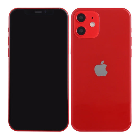 For iPhone 12 Black Screen Non-Working Fake Dummy Display Model(Red) by buy2fix