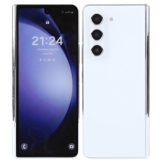 For Samsung Galaxy Z Fold5 Color Screen Non-Working Fake Dummy Display Model (White) by buy2fix