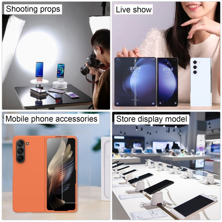 For Samsung Galaxy Z Fold5 Color Screen Non-Working Fake Dummy Display Model (White) by buy2fix