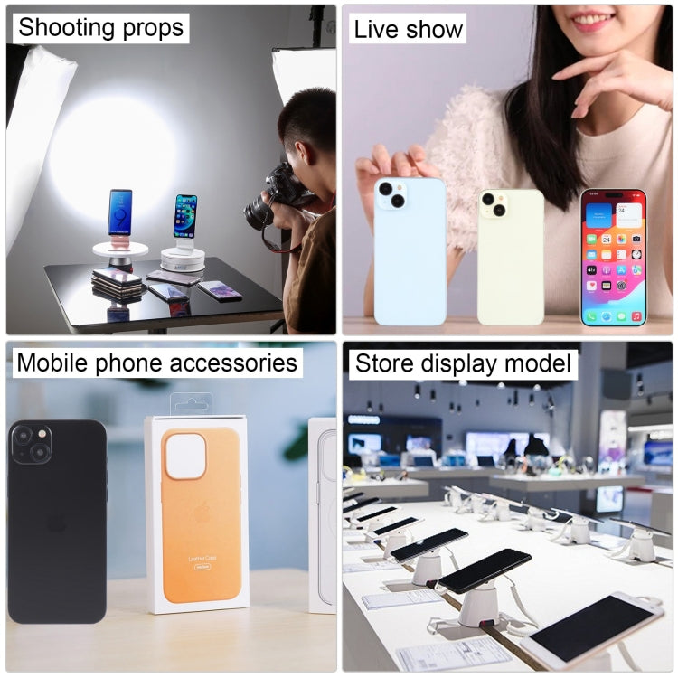 For iPhone 15 Plus Color Screen Non-Working Fake Dummy Display Model (Blue) by buy2fix