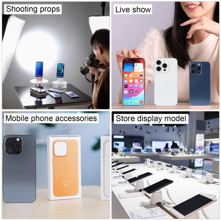 For iPhone 15 Pro Max Color Screen Non-Working Fake Dummy Display Model (Blue) by buy2fix