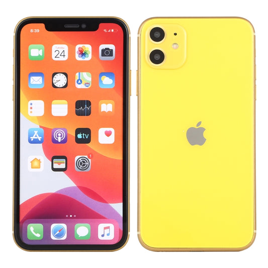 For iPhone 11 Color Screen Non-Working Fake Dummy Display Model (Yellow) by buy2fix