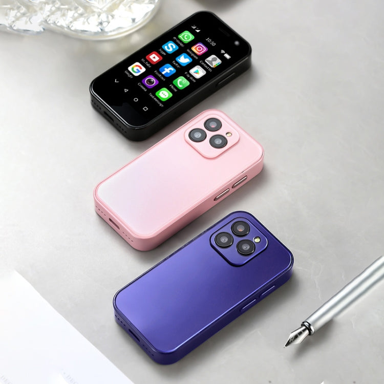 SOYES 14 Pro, 2GB+16GB, Face Recognition, 3.0 inch Android 9.0 MTK6739CW Quad Core up to 1.28GHz, OTG, Network: 4G, Dual SIM, Support Google Play (Pink) by SOYES