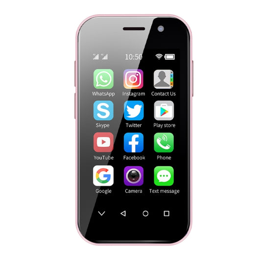 SOYES 14 Pro, 3GB+32GB, Face Recognition, 3.0 inch Android 9.0 MTK6739CW Quad Core up to 1.28GHz, OTG, Network: 4G, Dual SIM, Support Google Play (Pink) by SOYES