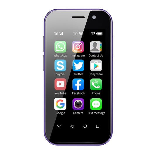 SOYES 14 Pro, 3GB+64GB, Face Recognition, 3.0 inch Android 9.0 MTK6739CW Quad Core up to 1.28GHz, OTG, Network: 4G, Dual SIM, Support Google Play(Purple) by SOYES