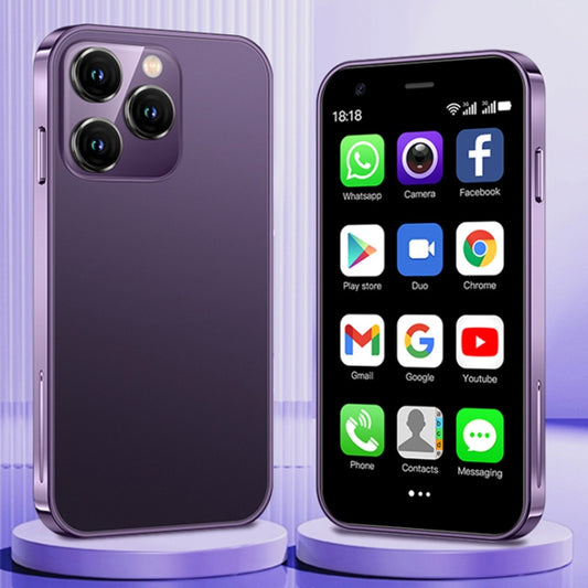 SOYES XS15, 2GB+16GB, 3.0 inch Android 8.1 MTK6580 Quad Core up to 1.3GHz, Bluetooth, WiFi, GPS, Network: 3G, Dual SIM (Purple) by SOYES