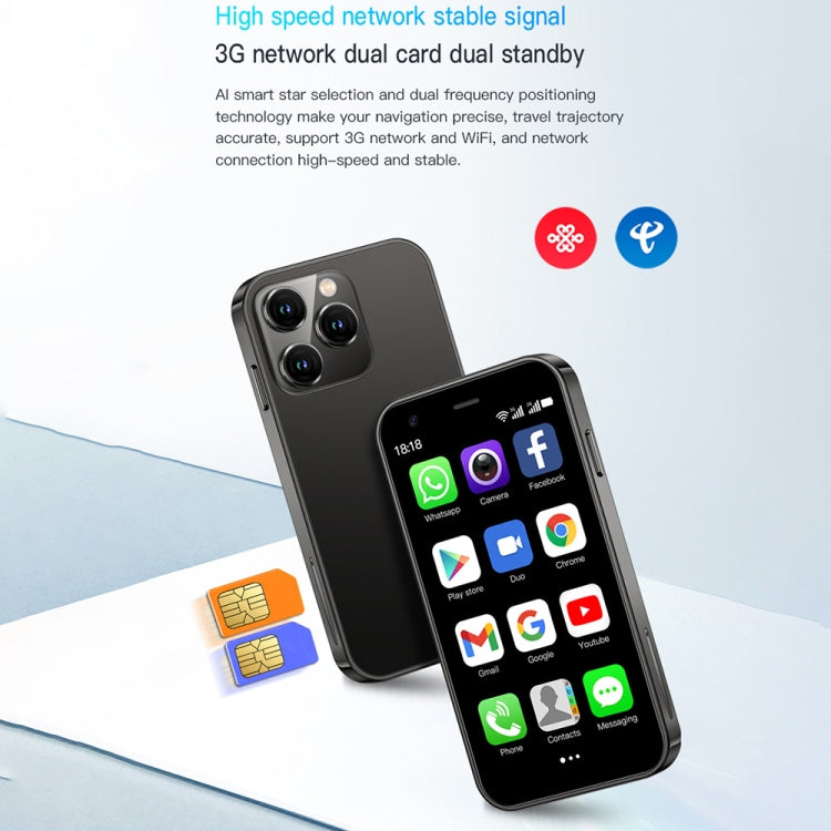 SOYES XS15, 2GB+16GB, 3.0 inch Android 8.1 MTK6580 Quad Core up to 1.3GHz, Bluetooth, WiFi, GPS, Network: 3G, Dual SIM (Blue) by SOYES