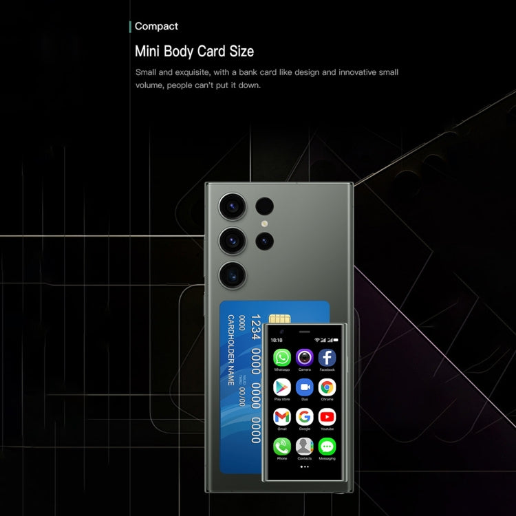 SOYES S23 Pro, 2GB+16GB, 3.0 inch Android 8.1 MTK6580 Quad Core up to 1.3GHz, Bluetooth, WiFi, GPS, Network: 3G, Dual SIM (Green) by SOYES