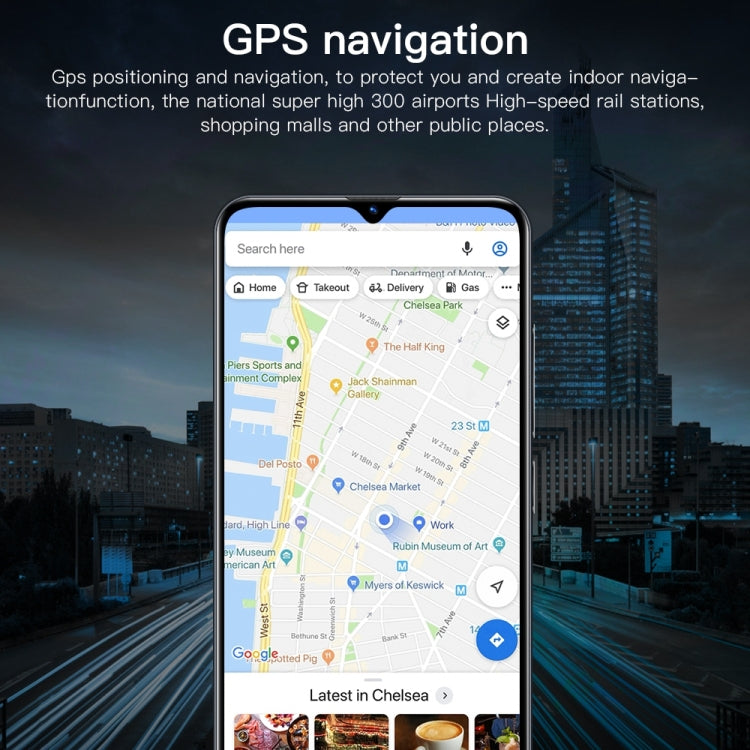 S22 Ultra 5G N10, 1GB+8GB, 6.3 inch Waterdrop Screen, Face Identification, Android 6.0 MTK6582 Quad Core, Network: 3G(Blue) by buy2fix