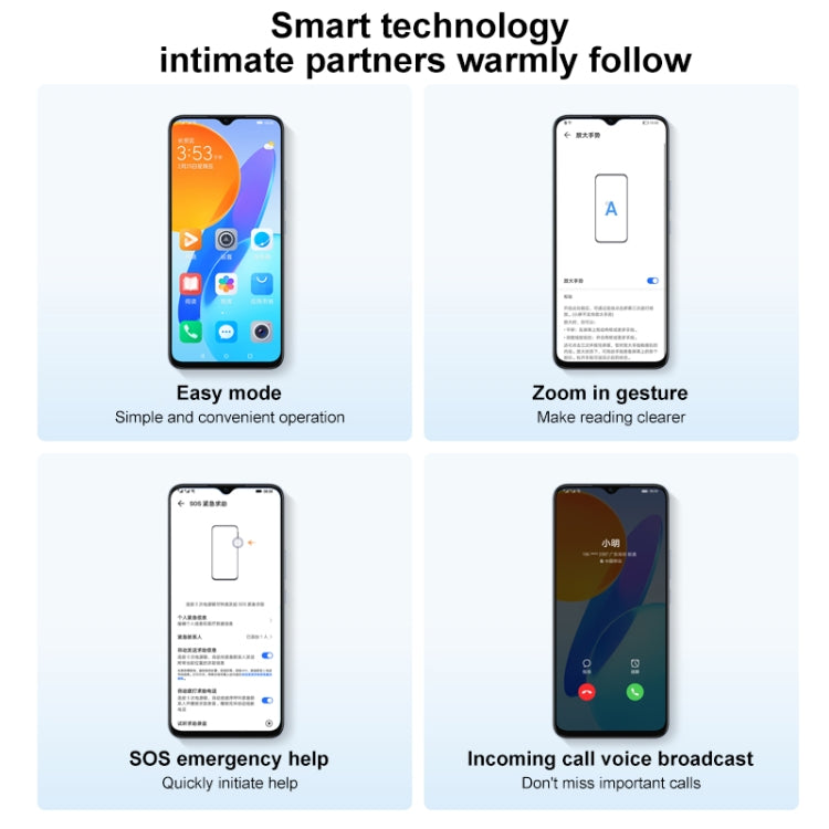 Honor Play 30 5G VNE-AN00, 4GB+128GB, China Version, Face Identification, 5000mAh, 6.5 inch Magic UI 5.0 /Android 11 Qualcomm Snapdragon 480 Plus Octa Core up to 2.2GHz, Network: 5G, Not Support Google Play(Blue) by HONOR