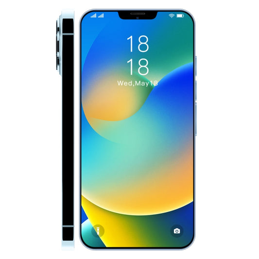 i13 Pro Max N83, 1GB+16GB, 6.1 inch Notch Screen, Face Identification, Android 6.0 Spreadtrum 7731G Quad Core, Network: 3G, Dual SIM(Blue) by buy2fix