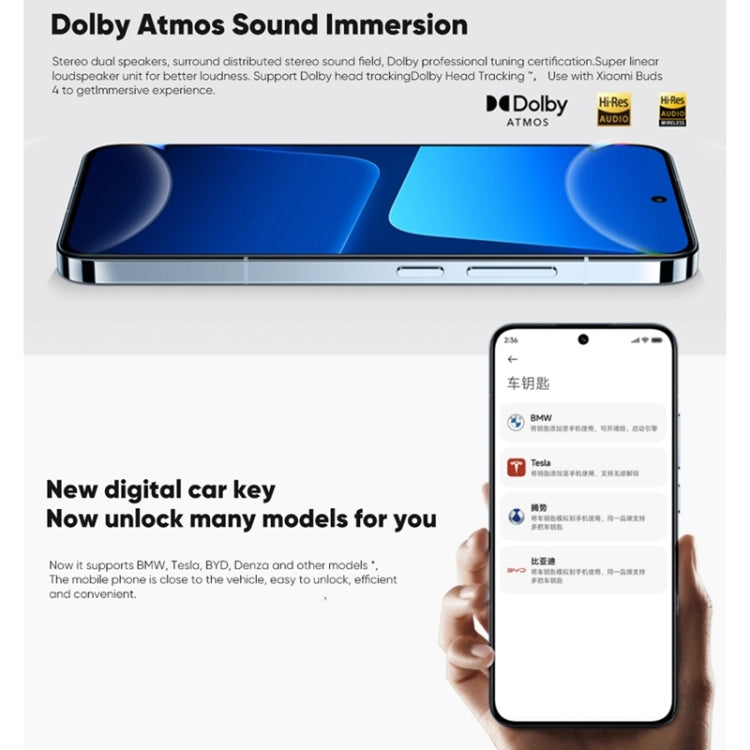 Xiaomi 13, 50MP Camera, 12GB+512GB, Triple Back Cameras, 6.36 inch In-screen Fingerprint Identification MIUI 14 Qualcomm Snapdragon 8 Gen 2 Octa Core up to 3.2GHz, Network: 5G, NFC, Wireless Charging Function(Green) by Xiaomi