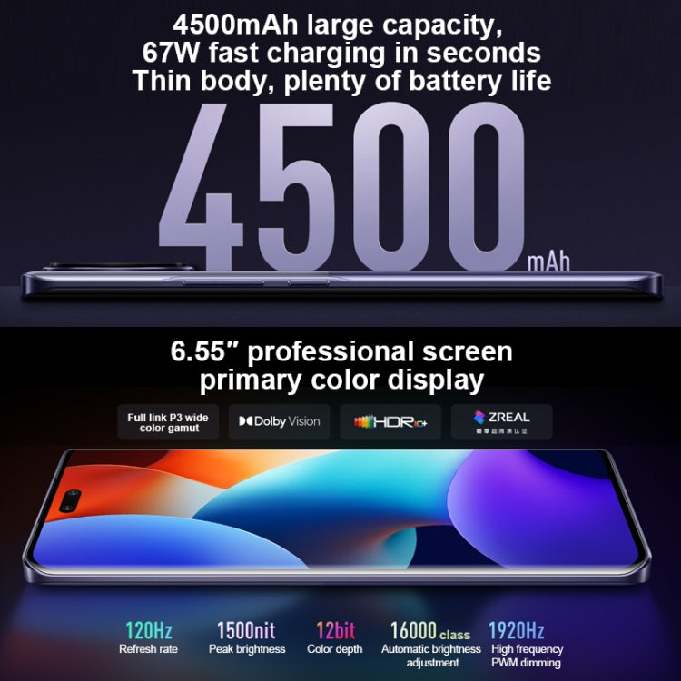 Xiaomi Civi 3 5G, 50MP Camera, 16GB+1TB, Triple Back Cameras + Dual Front Cameras, In-screen Fingerprint Identification, 4500mAh Battery, 6.55 inch MIUI 14 Dimensity 8200-Ultra Octa Core 4nm up to 3.1GHz, Network: 5G, NFC (Grey) by Xiaomi