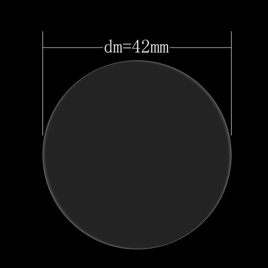 ENKAY Hat-Prince for 42mm Diameter Circular Dial Smart Watch 0.2mm 9H Surface Hardness 2.15D Curved Explosion-proof Tempered Glass Screen Film by ENKAY