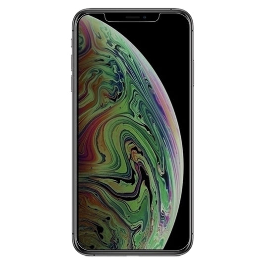 For iPhone XS Max 0.4mm 9H Surface Hardness 180 Degree Privacy Anti Glare Screen Protector by buy2fix
