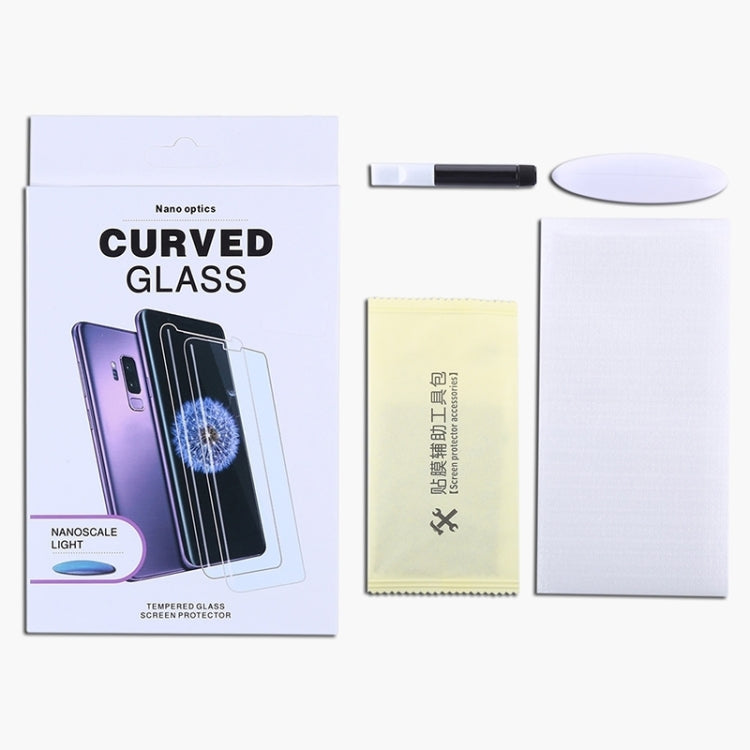 For Xiaomi Mi 11 UV Liquid Curved Full Glue Tempered Glass Film by buy2fix