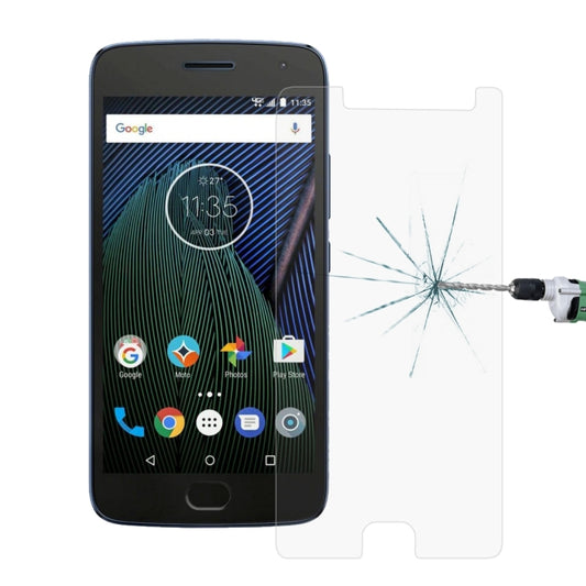 For Motorola Moto G5 Plus 0.26mm 9H Surface Hardness Explosion-proof Non-full Screen Tempered Glass Screen Film by DIYLooks