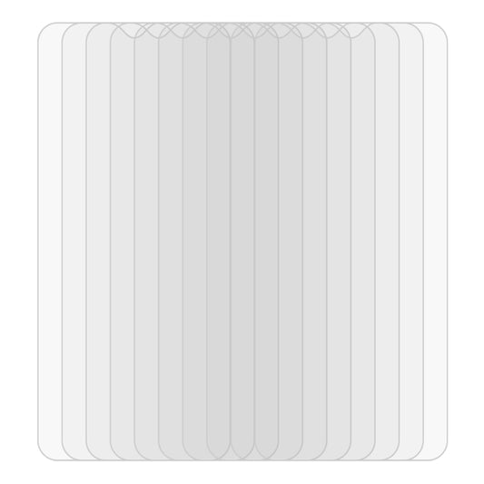 10 PCS 0.26mm 9H 2.5D Tempered Glass Film for Galaxy A50 by buy2fix