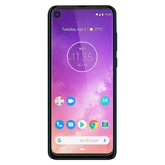 0.26mm 9H 2.5D Tempered Glass Film for Motorola One Vision by DIYLooks