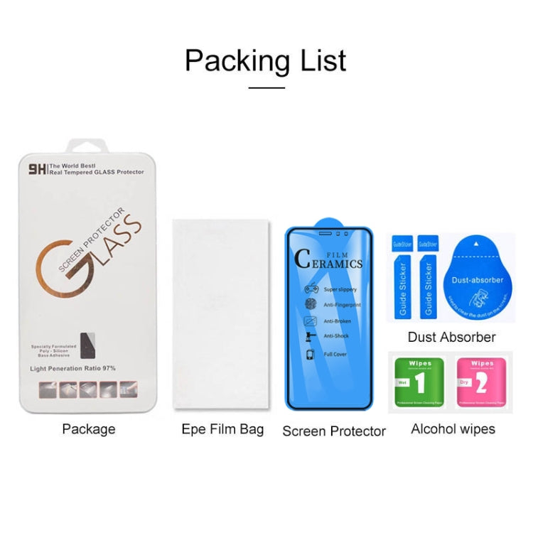 2.5D Full Glue Full Cover Ceramics Film for Huawei Mate 10 Lite by buy2fix