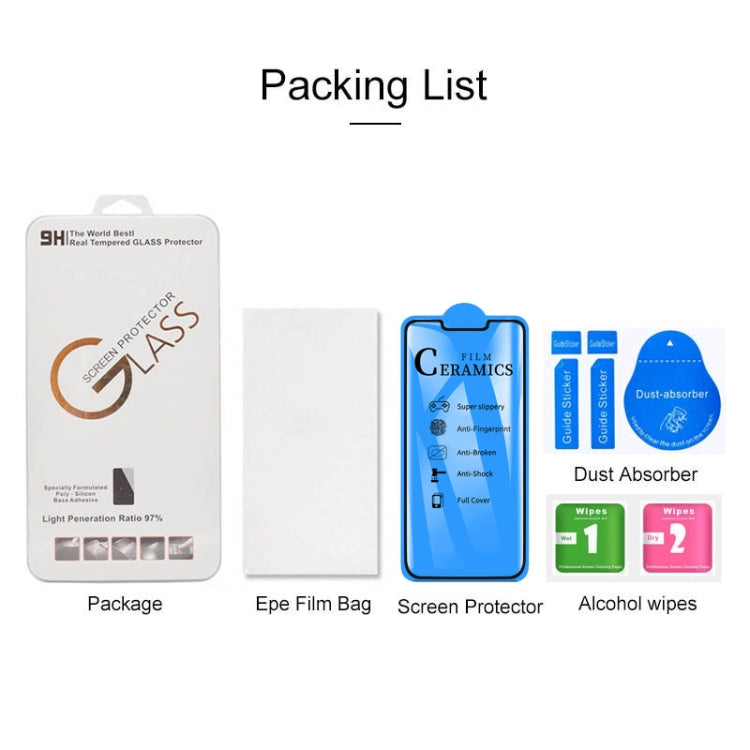 2.5D Full Glue Full Cover Ceramics Film for Huawei P20 Lite / Nova 3e by buy2fix