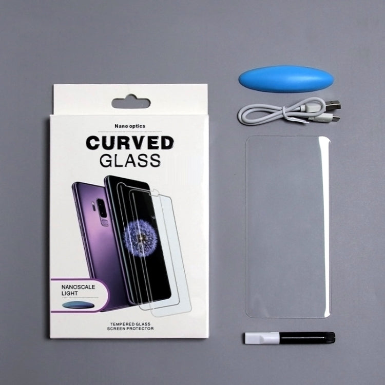 UV Liquid Curved Full Glue Tempered Glass for OnePlus 7 Pro by buy2fix